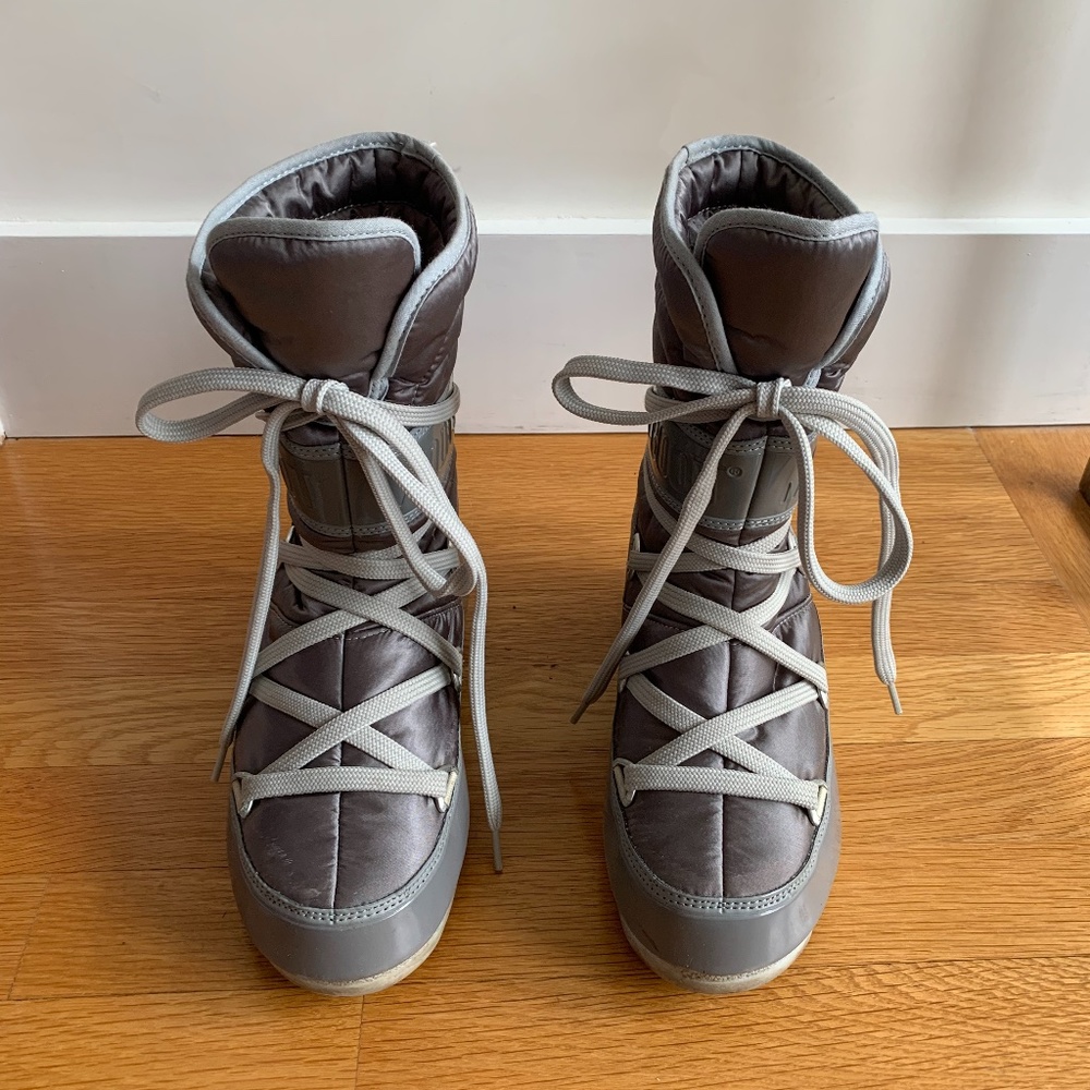 Moon Boot Mid Nylon Space Grey